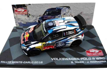 VW POLO R WRC #1 OGIER/INGRASSIA WINNER RALLY MONTE CARLO 2016  ATLAS RMIT1