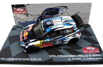 VW POLO R WRC #1 OGIER/INGRASSIA WINNER RALLY MONTE CARLO 2016  ATLAS RMIT1