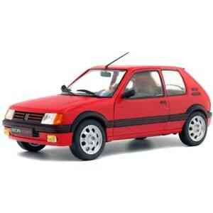 Peugeot 205 GTI MK1 year 1988 red 1:18 Solido  S1801702