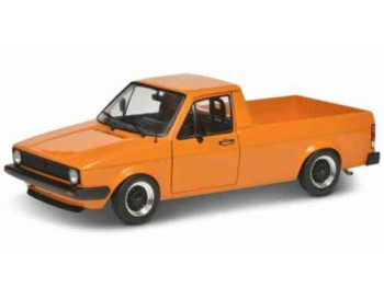 1982  VOLKSWAGEN  CADDY  MK1 PICK UP  ORANGE  SOLIDO  S1803502