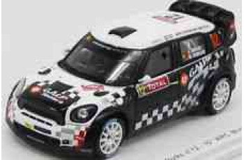 SPARK MINI - JOHN COOPER WORKS WRC N 12 10th RALLY MONTECARLO 2012 A.ARAUJO - M.RAMALHO