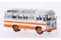 SOVIET AUTOBUS PAZ 672M, white/orange Panoramabus