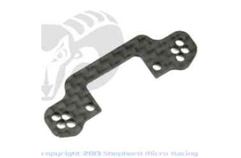 SHEPHERD-Rear upper arm mount plate - carbon fibre