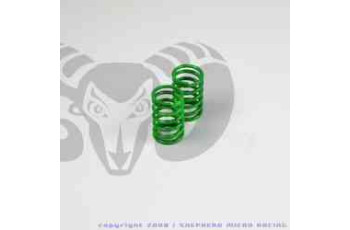 SHEPHERD-Shock spring rear green - V10 medium 