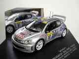 VITESSE PEUGEOT 206 WRC M.GRONHOLM/T.RAUTIAINEN RALLYE DE MONTE CARLO 2001