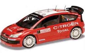 Solido 150713 Citroën C4 WRC Rallye MonteCarlo 2007 #1 Loeb Elena