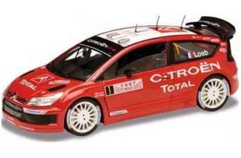 Solido 150713 Citroën C4 WRC Rallye MonteCarlo 2007 #1 Loeb Elena 