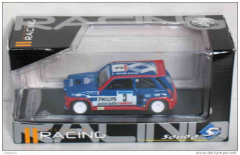SOLIDO S 1/43 Renault 5 Maxi Turbo Tour de Corse 1985 3 J. Ragnotti