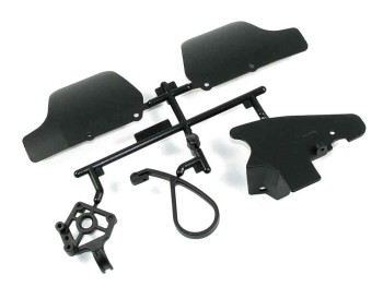 SWORKz S350 Rear Lower Arm Dust Cover with Fuel Sprinkle Guard  SW2501115