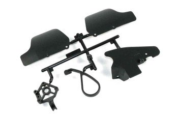 SWORKz S350 Rear Lower Arm Dust Cover with Fuel Sprinkle Guard  SW2501115