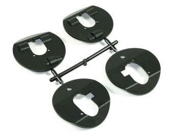 SWORKz S350 Wheel Dust Cover Set