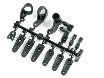 SWORKz S350 Settring Bellcrank Set with Servo Horn Set