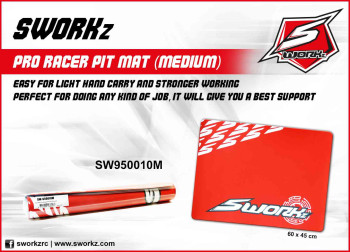 SWORKz Pro Racer Pit Mat Medium SW950010M