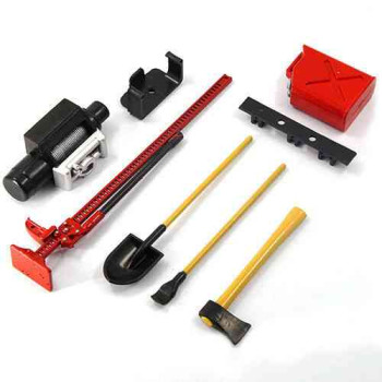  RC Rock Crawler Accessory Tool Set  ( 1 Set ) RED TG109