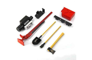  RC Rock Crawler Accessory Tool Set  ( 1 Set ) RED TG109