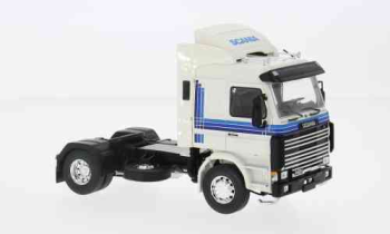 Scania 143 M, white 1987  IXO  TR207