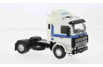 Scania 143 M, white 1987  IXO  TR207