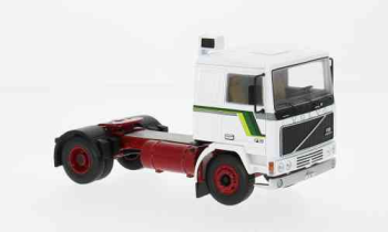 Volvo F10, white - green, 1983  IXO  TR228