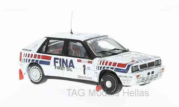 Lancia delta HF Integrale 16V, No.1, FINA, Rallye WM, tour de Corse, D.Auriol/B.Occelli, 1991 VITESSE VSS42420