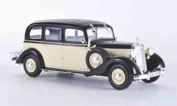 WHITE BOX Mercedes tipo 260 D (W138) beige chiaro/nero 1936  WB018