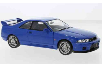 Nissan Skyline GTR R33 blue RHD 1997  WB124172