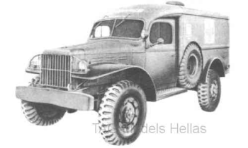Dodge WC 54, olive, 1942 WHITEBOX WB238