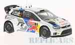 WHITE BOX WBR024 VW Polo R WRC, No.2,  Rallye Sweden, Latvala/Anttila, 2014 