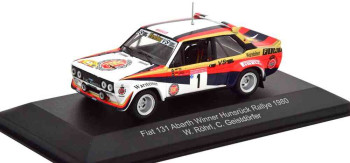 Fiat ABARTH 131 #1 ROHRL/GEISTDORFER WINNER RALLY HUNSRUCK 1980  ATLAS  WRC004