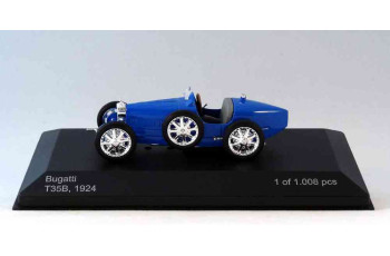 WHITE BOX Bugatti type 35b T35B 1924 bleu