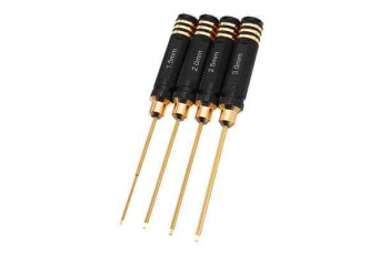 Top-grade Titanium Alloy Allen Wrench Set (3.0/2.5/2.0/1.5mm)  YZ027