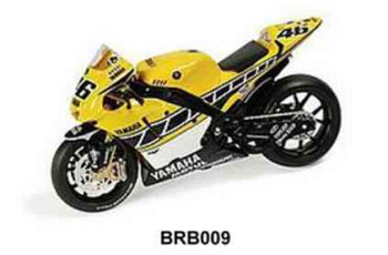 Yamaha YZR-M1 (Laguna Seca Decoration) V. Rossi Moto GP 2005. IXO Models. Ref.: BRB009
