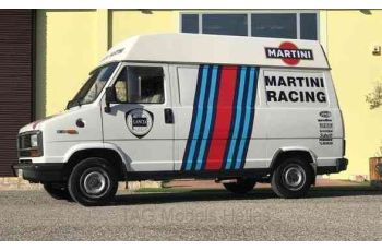 CLC306R, FIAT DUCATO 1984 with Roof Rack - ASSISTENZA LANCIA  IXO  CLC306R