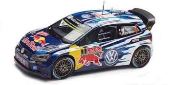 IXO DCC16001 Volkswagen Polo WRC #1 Ogier/Ingrassia Monte-Carlo 2016
