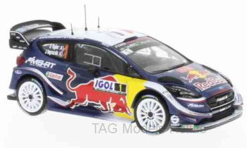 Ford Fiesta WRC, No.1, Rallye WM, Rallye Tour de Corse, S.Ogier/J.Ingrassia, 2018  IXO  RAM674