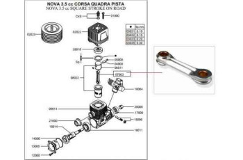 Novarossi conrod,07003 