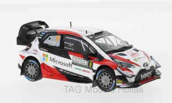 Toyota Yaris WRC, No.9, Microsoft, Rallye WM, Rallye Italy, E.Lappi/J.Ferm, 2018  IXO  RAM678