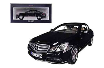NOREV 183543 Scale 1/18 | MERCEDES BENZ E-CLASS CABRIOLET 2010 BLACK 