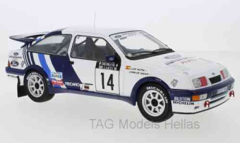 Ford Sierra RS Cosworth, No.14, Rallye WM, 1000 Lakes Rallye, C.Sainz/L.Moya, 1988  IXO  18RMC045A
