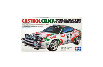 TAMIYA Castol Toyota Celica 1993 Monte Carlo Winner 