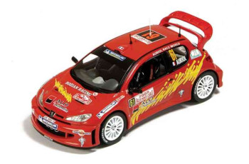 ΙΧΟ Peugeot 206 WRC 2005 Monte Carlo #61 Auriol & Giraude