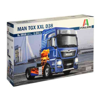 ITALERI Man TGX XXL D38 3916 1:24 Military Model Kit