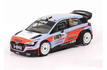 IXO RAM660 Hyundai NG i20 n°11 Mikkelsen / Neuville Monza 2017.