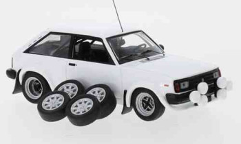 Talbot Sunbeam Lotus, white, Plain Body Version, including 4 Ersatzräder and Extra Scheinwerfer, 1979  ixo  MDCS023