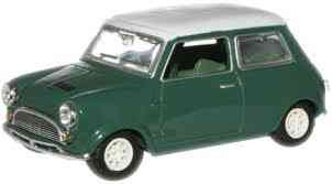 Oxford Diecast Almond Green/White Mini Car MIN013