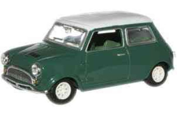 Oxford Diecast Almond Green/White Mini Car MIN013