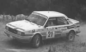Skoda 130 LR, No.21, Rallye Acropolis, K.Ladislav/M.Borivoj, 1986  IXO  RAC287