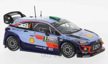 Hyundai i20 WRC, No.6, Rallye WM, Rallye Australien, H.Paddon/S.Marshall, 2018  IXO  RAM691
