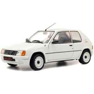 Peugeot 205 Rallye MK1 year 1988 white 1:18 Solido  S1801701