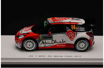 Spark 1/43 Citroën DS3 WRC #14 Rally Monte Carlo 2017 S5156