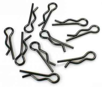 Body Pin 8mm 10 pcs (Black)  R23002B